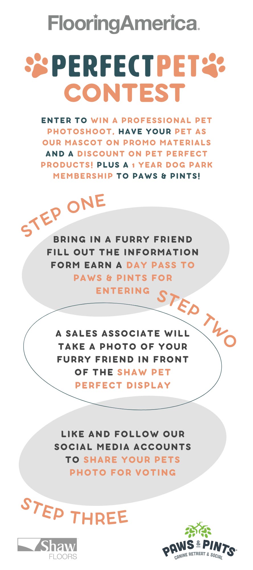 Perfect Pet Contest Instructions